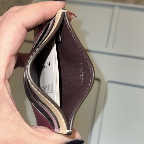 Coach Petal Card Case - Picture 4 of 5